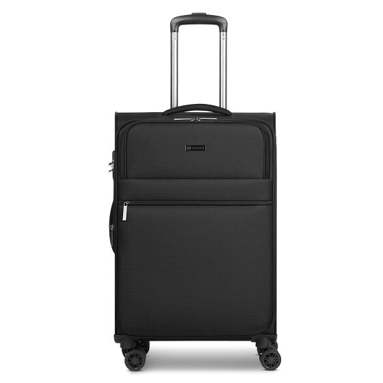 Bugatti Valencia Soft 4 wheels Trolley M 65 cm with expansion pleat