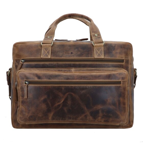 Greenburry Vintage Briefcase Leather 43 cm Laptop compartment
