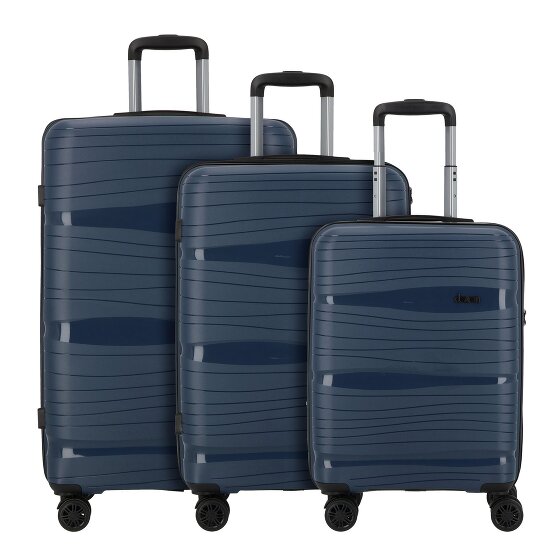 d&n Travel Line 4300 4 wheels Suitcase set 3-piece d&n Travel Line 4300 4 wheels Suitcase set 3-piece