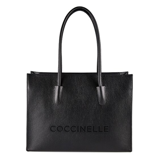 Coccinelle Myrtha Shoulder Bag Genuine Leather 40 cm Laptop compartment