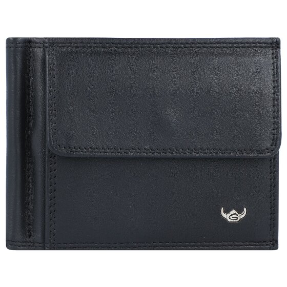 Golden Head Polo Wallet RFID protection Leather 11 cm