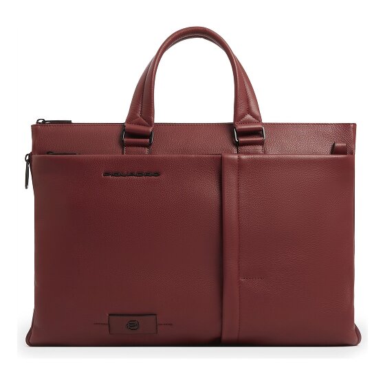 Piquadro Russel Briefcase RFID protection Genuine Leather 42 cm Laptop compartment
