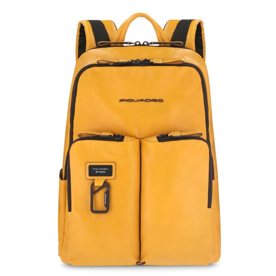 Piquadro Harper backpack RFID leather 40 cm laptop compartment
