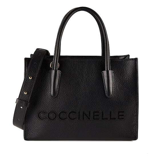 Coccinelle Myrtha Shopper Bag Genuine Leather 27 cm