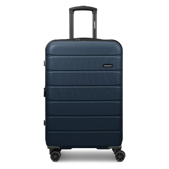 Saxoline Miami 4 wheels Trolley M 65 cm with expansion pleat