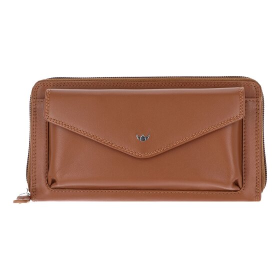 Golden Head Polo Wallet RFID protection Genuine Leather 19.5 cm
