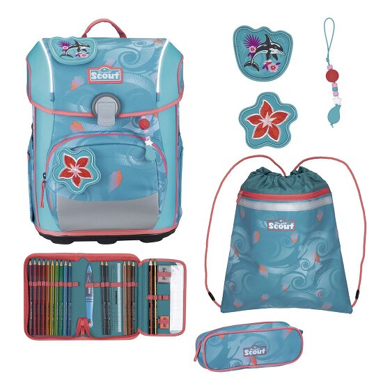 Scout Neo Exklusiv Safety Light School bag set 5-piece