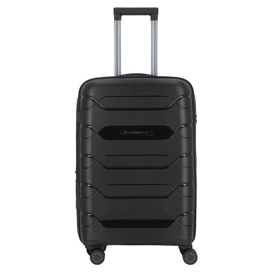 Polestream Strz by Asteroid 4 wheels Trolley M 64 cm with expansion pleat