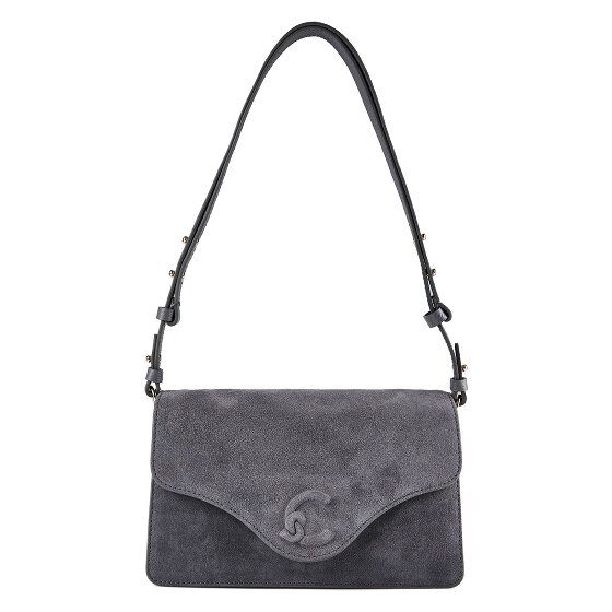 Coccinelle C-Me Shoulder Bag Genuine Leather 26 cm