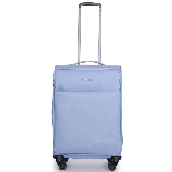 Stratic Stratic Light + 4 wheels Trolley 68 cm with expansion pleat
