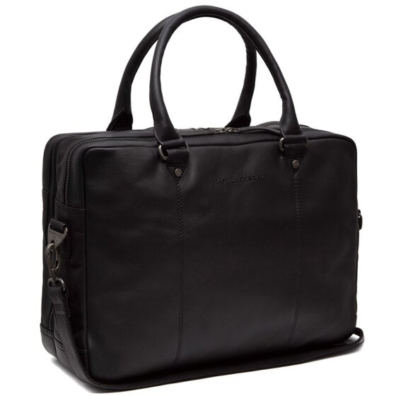 The Chesterfield Brand Wax Pull Up Briefcase Leather 41 cm Laptop compartment