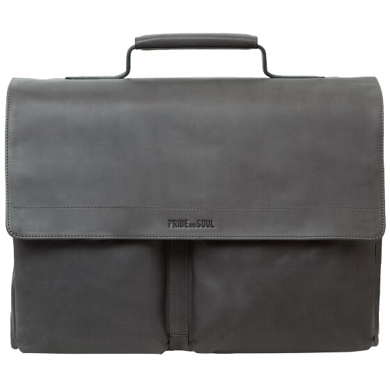 Pride and Soul District briefcase messenger 37 cm laptop compartment Pride and Soul District briefcase messenger 37 cm laptop compartment