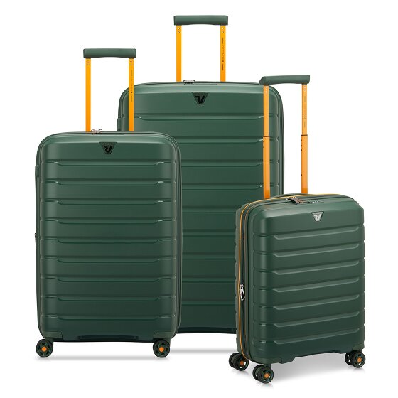 Roncato B-Flying Move 4 wheels Suitcase set 3-piece with expansion pleat