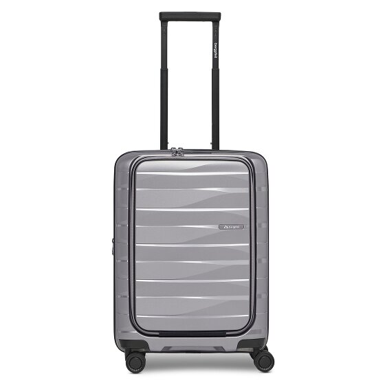 Bergpfeil Travel 4 wheels Cabin suitcase 55 cm Laptop compartment Expandable