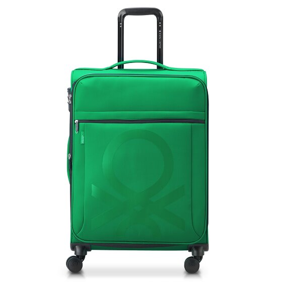 Delsey Paris x United Colors of Benetton Color Bock 4-wheeled trolley 67 cm with expansion fold