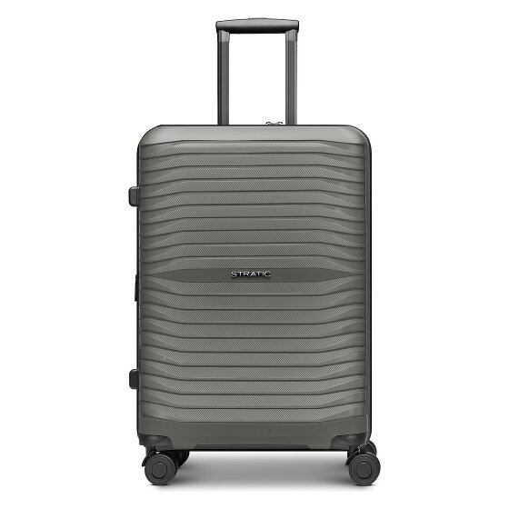 Stratic Shine 4 wheels Trolley 66 cm Expandable