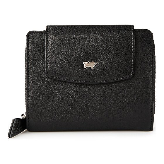 Braun Büffel Joy Wallet RFID protection Leather 12 cm
