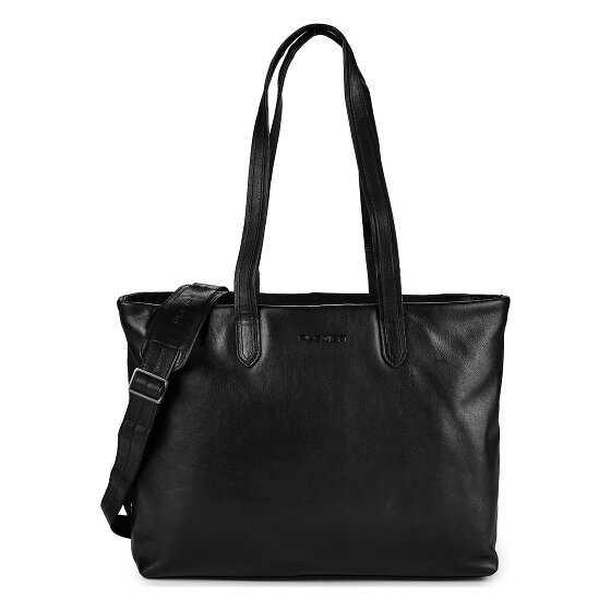 Plevier Catz Briefcase RFID protection Genuine Leather 43 cm Laptop compartment