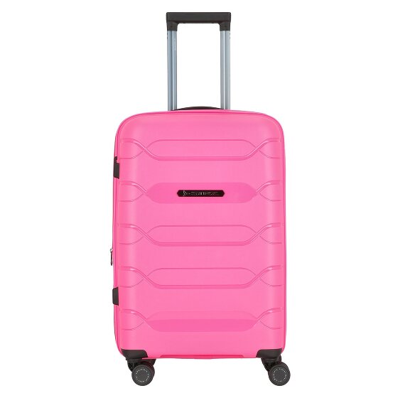 Polestream Strz by Asteroid 4 wheels Trolley M 64 cm with expansion pleat