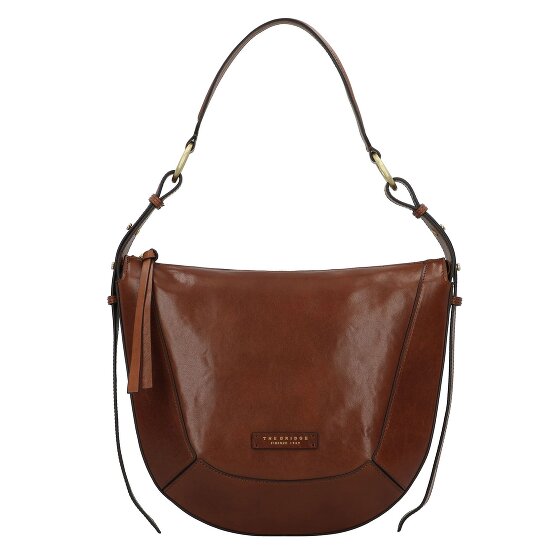 The Bridge Fedora Shoulder Bag Leather 28 cm