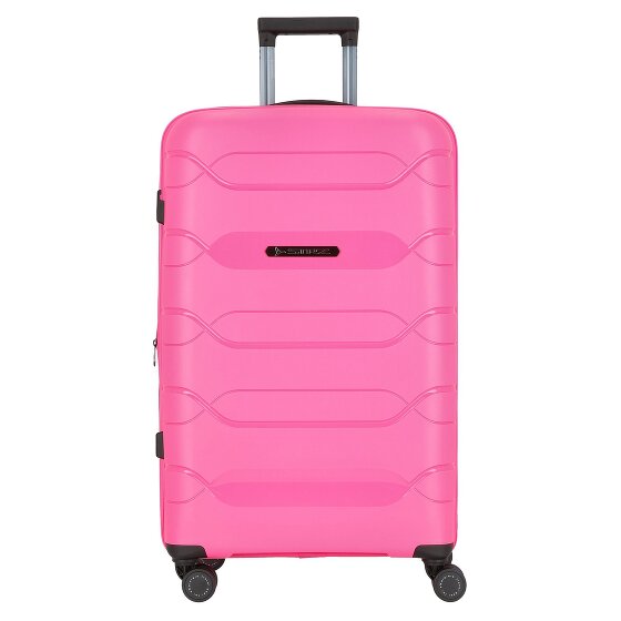 Polestream Strz by Asteroid 4 wheels Trolley L 74 cm with expansion pleat