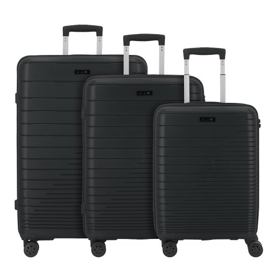 d&n Travel Line 4600 4 wheels Suitcase set 3-piece