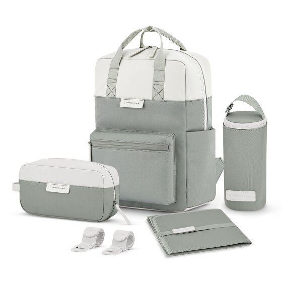 Kapten & Son Bergen changing backpack set 4 pcs. laptop compartment