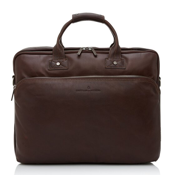 Castelijn & Beerens Firenze briefcase RFID leather 45 cm laptop compartment