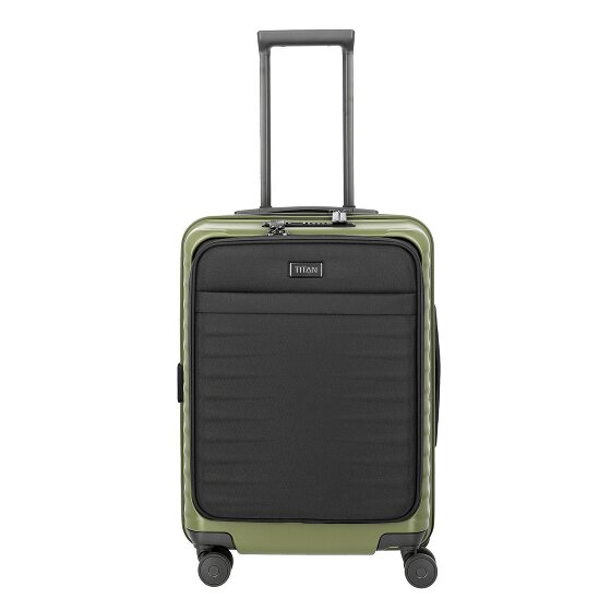 Titan Upgrade 4 wheels Cabin trolley 55 cm Laptop compartment