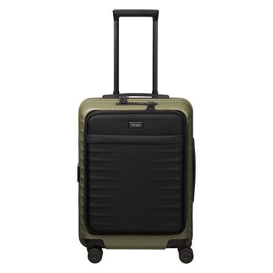 Titan Upgrade 4 wheels Cabin trolley 55 cm Laptop compartment
