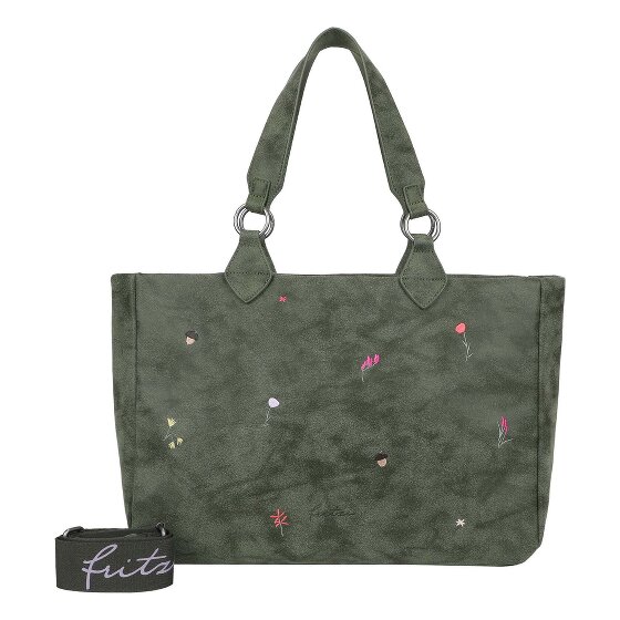 Fritzi aus Preußen Izzy Vintage Limited Embro Bloom Shoulder Bag 42 cm