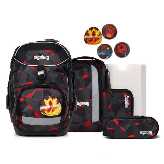 ergobag Pack satchel set 6 pcs. incl. velcro set