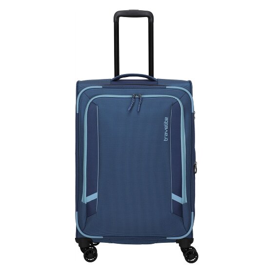 Travelite Corsiica 4 wheels Trolley M 67 cm with expansion pleat