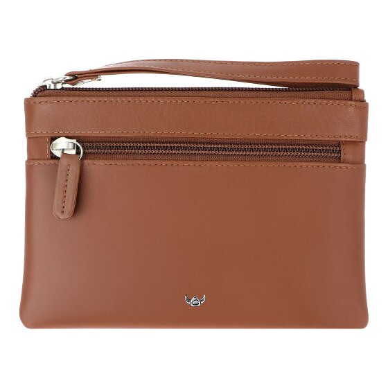 Golden Head Polo Men's bag RFID protection Genuine Leather 18 cm