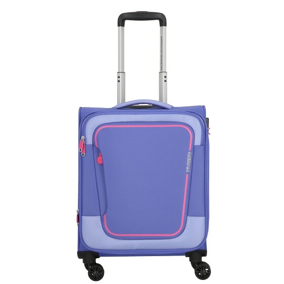 American Tourister Pulsonic 4 wheels Cabin trolley 55 cm with expansion pleat
