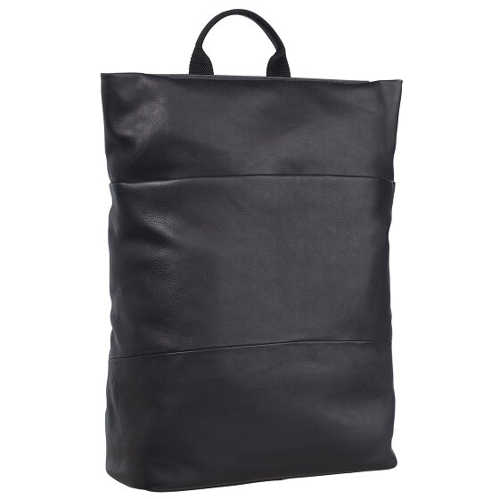 Leonhard Heyden Hamburg backpack leather 46 cm laptop compartment