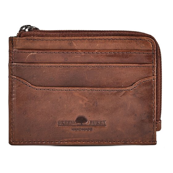 Greenburry Newport Credit card case RFID protection Genuine Leather 10.5 cm