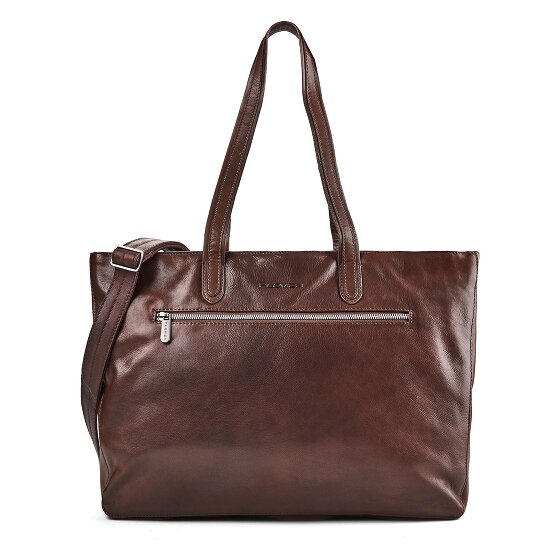 Plevier Power Shopper Bag Genuine Leather 43.5 cm Laptop compartment