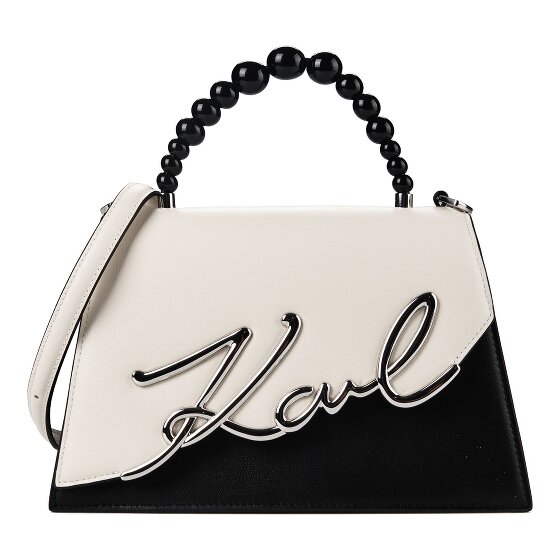 Karl Lagerfeld Signature 2.0 Handbag Genuine Leather 25 cm