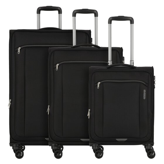 American Tourister Avantour 4 wheels Suitcase set 3-piece with expansion pleat