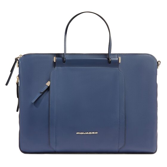 Piquadro Circle briefcase leather 43 cm laptop compartment