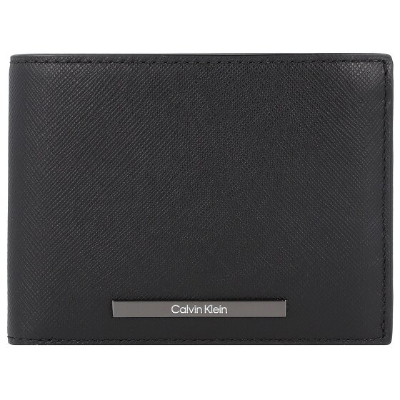 Calvin Klein Modern Bar Wallet RFID protection Leather 12.5 cm