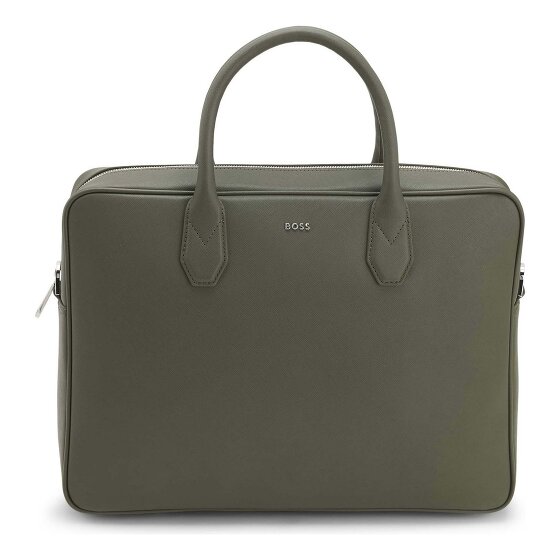 Boss Northon Briefcase Genuine Leather 38 cm