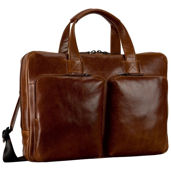 Leonhard Heyden Porto Briefcase Leather 38 cm