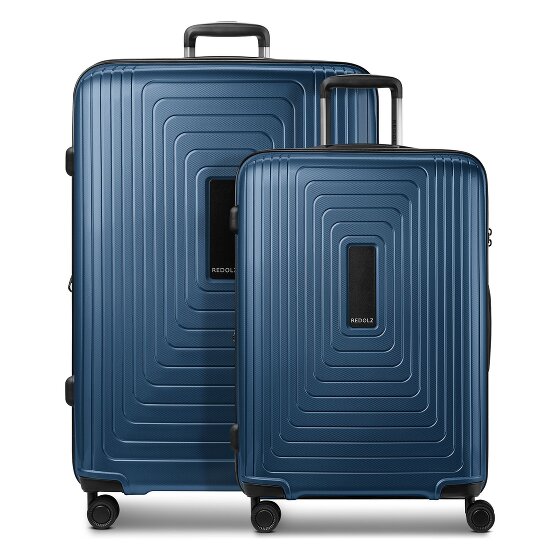 Redolz Essentials 14 4 wheels Suitcase set 2-piece Expandable