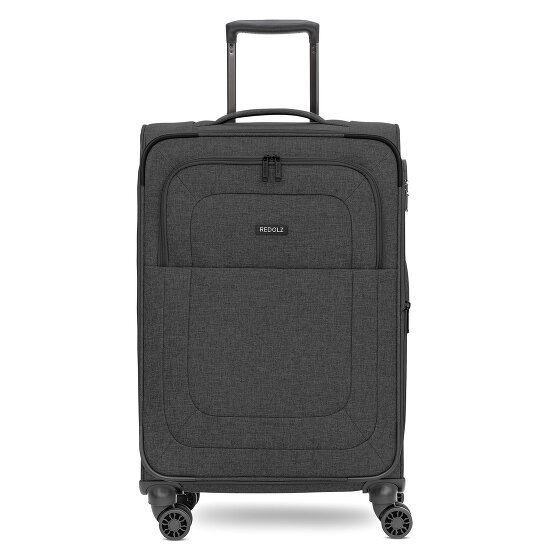 Redolz Essentials 12 MEDIUM 4-wheel Trolley, 67 cm, expandable Gusset