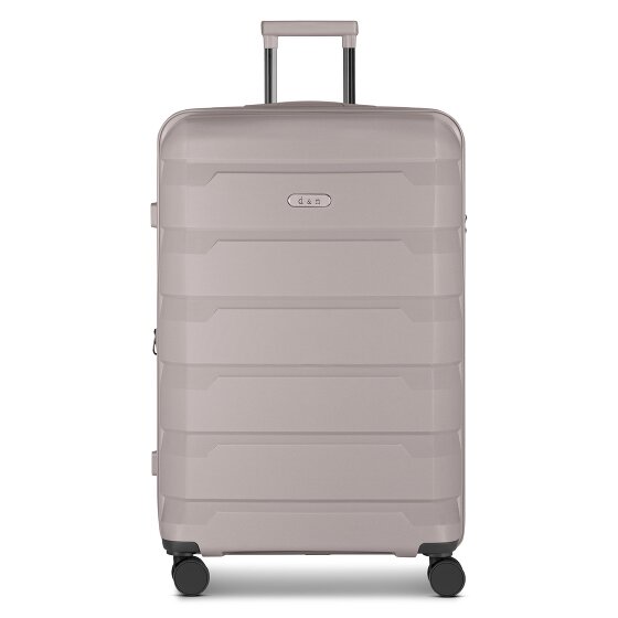 d&n South Dakota 4 wheels Trolley L 76 cm with expansion pleat