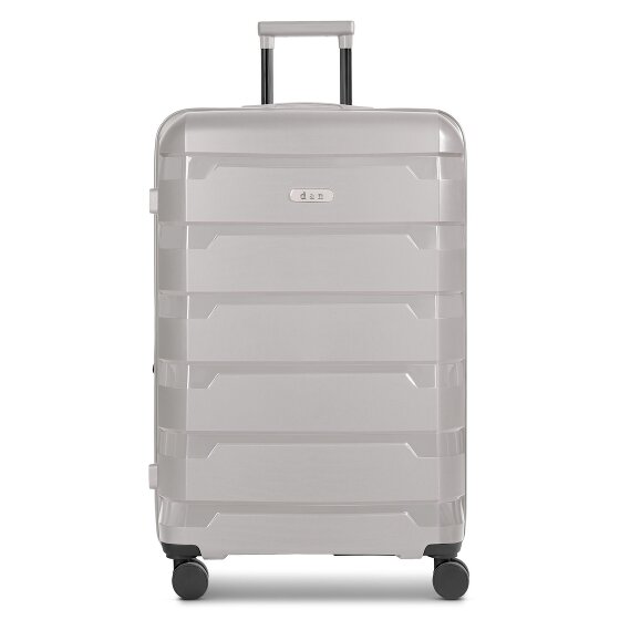 d&n South Dakota 4 wheels Trolley L 76 cm with expansion pleat