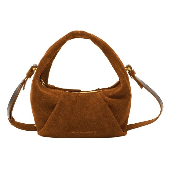 LES VISIONNAIRES Greta Mini Essential Handbag Genuine Leather 23 cm
