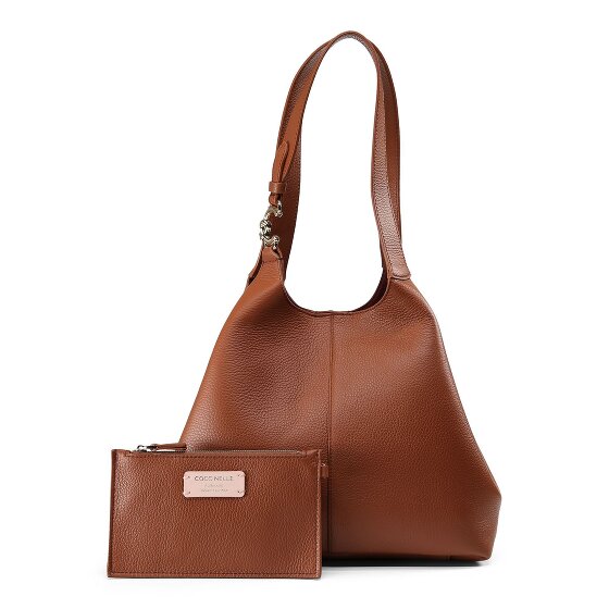 Coccinelle C-Easy Shoulder Bag Genuine Leather 34 cm